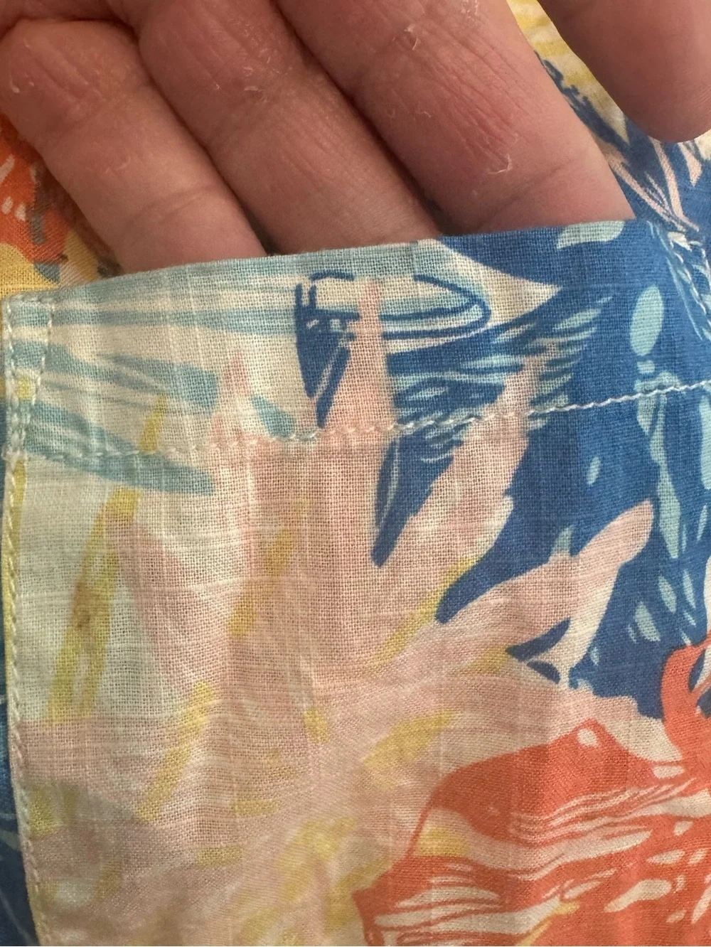 NWOT Hop Boys Tropical Camp Shirt